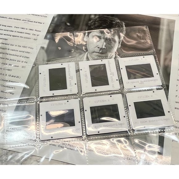 HBO Movie Press Kit Citizen X Stephen Rea Donald Sutherland Slides Photos 1995 - Picture 5 of 7
